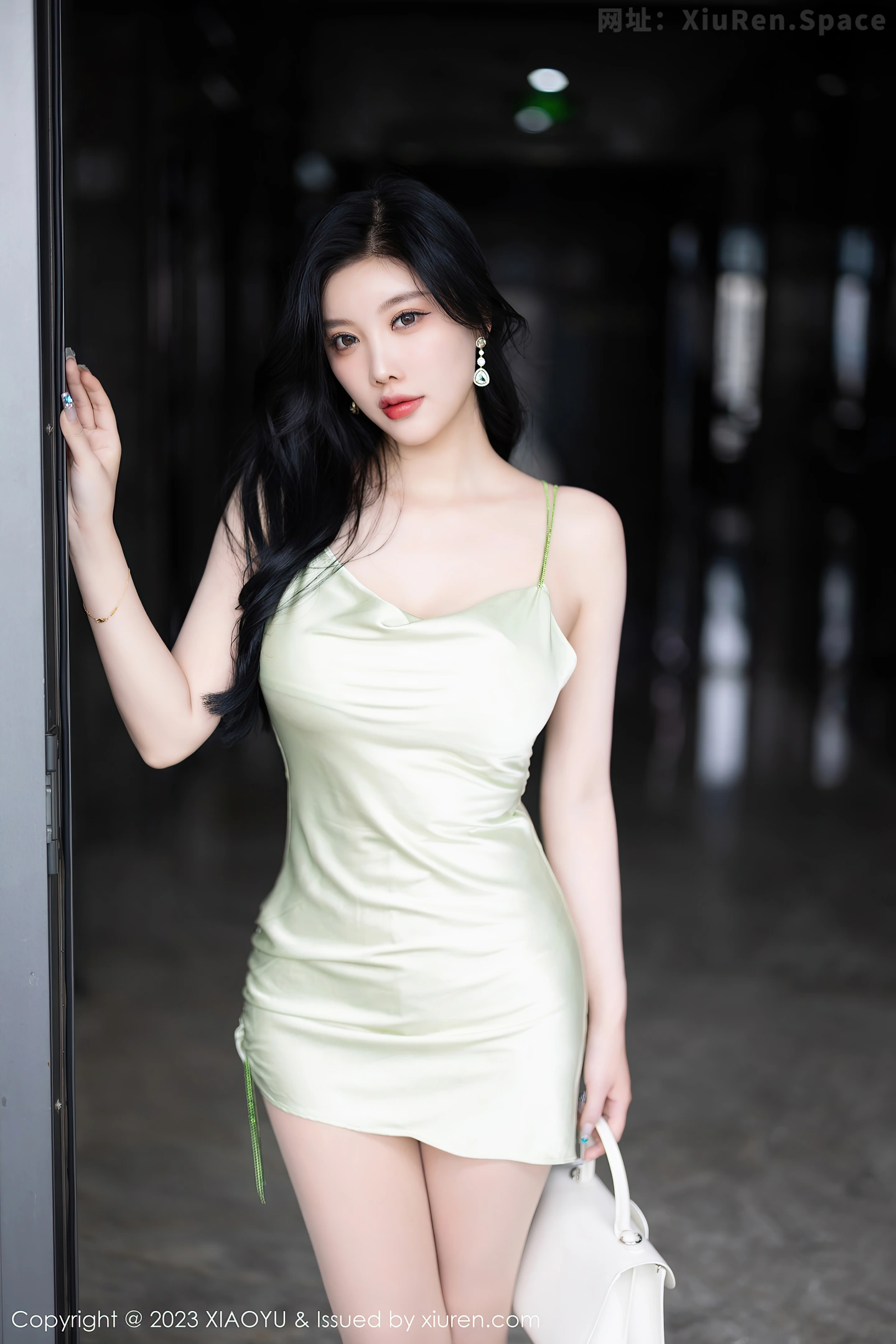 图片[4]-[XiaoYu画语界]Vol.1143 女神杨晨晨性感淡绿薄纱短裙露绿灰色蕾丝情趣服完美诱惑写真93P-秀人网官方网站